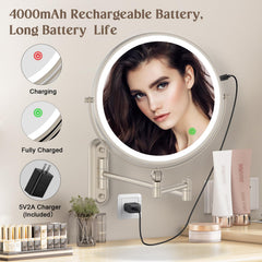 Rocollos double-sided magnification 1X and 10X for detail work