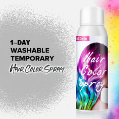 ROHVEMJ gray hair spray color applying-on-hair demonstrates easy daily-use