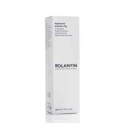 ROLANYIN Hyaluronic Acid 2% + B5 Serum application on hand highlights fast absorption.