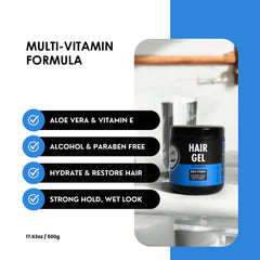 Rolda Classic Styling Gel spike-hair-easy enables quick, defined hair spikes.