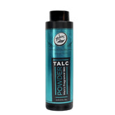 Rolda Men's Barber Talc Powder shows its fine texture for a soft, moisture-reducing finish.
