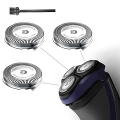 Rollingfit SH30 head front view showing skin-friendly rounded design for comfort.