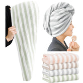 ROLSHOL extra-large hair towel wrap with generous size for secure drying