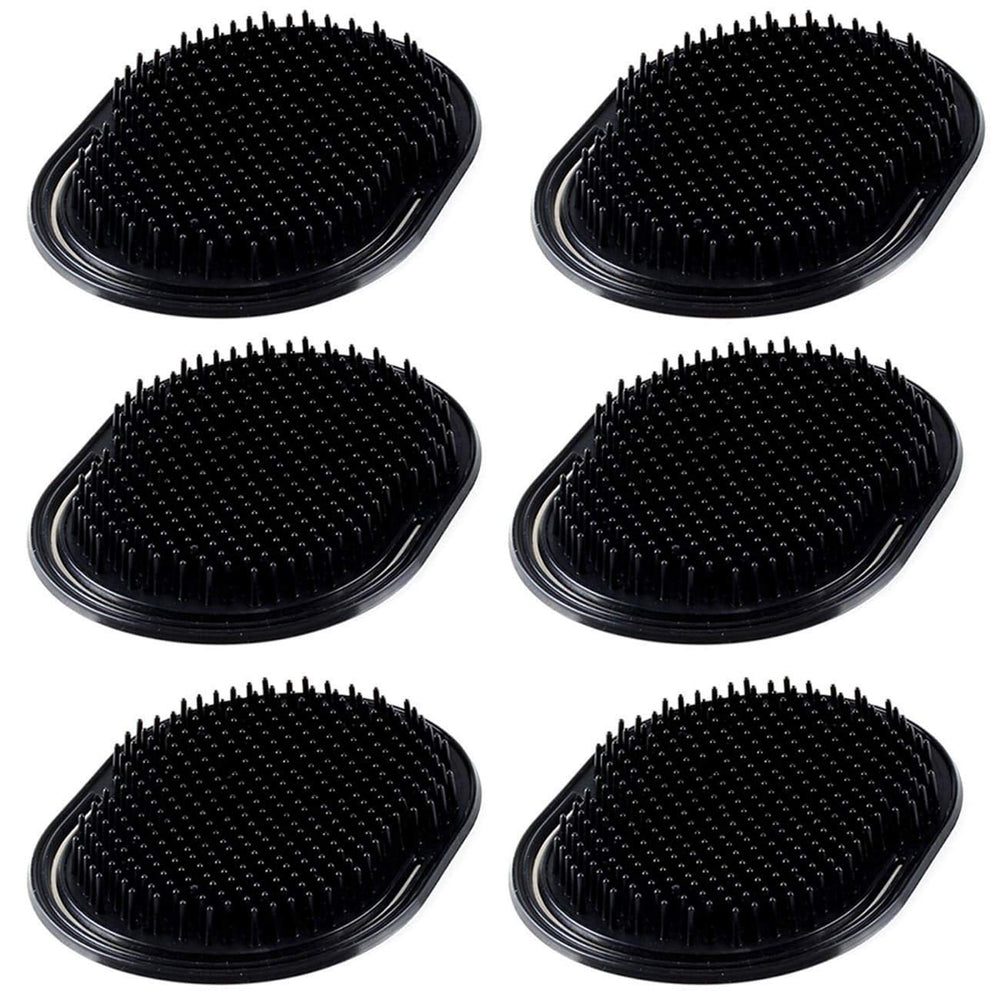 Rolybag 6Piezas peine de bolsillo para masaje suave del cuero cabelludo.