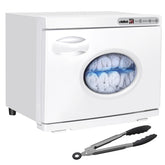 ROMECH 23L hot towel warmer cabinet front view shows spacious capacity for towels.