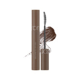 rom&nd HAN ALL FIX Mascara L03 Long Hazel packaging highlighting premium, travel-friendly design for on-the-go makeup