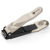 ROOOG No Mess Nail Clippers Catcher in action delivering a clean, spill-free trim.