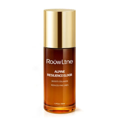 RoowLtne retinol serum bottle closeup showing silky texture and hydration support