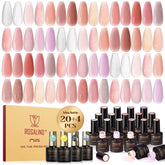 ROSALIND jelly gel polish set box for at-home nails