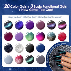 ROSALIND cat-eye gel polish magnet effects enable customized designs.