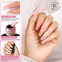 ROSALIND matte top coat bottle delivers sophisticated matte glaze and durability