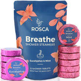 Rosca eucalyptus-mint packaging highlights natural, eco-friendly design and preserved aroma.