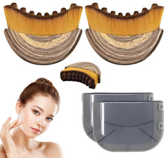 Rose Romee Lymphatic Contour Brush ergonomic design for precise contouring and depuffing