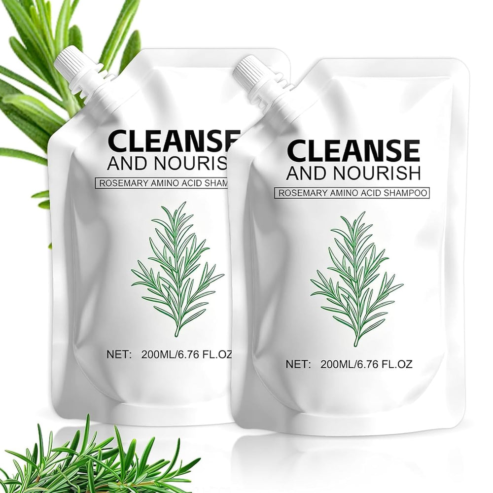 Rosemary Amino Acid Shampoo bottle setup for easy daily use and balanced hair care