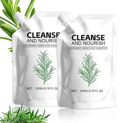 Rosemary Amino Acid Shampoo bottle setup for easy daily use and balanced hair care