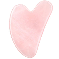 Rosenice Gua Sha Tool pink face massage for contouring and relaxation.