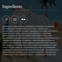 ROUND LAB Birch Juice Cream jar-back-label highlights ingredients for sensitive skin.