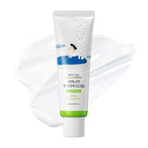 Round Lab Birch Juice Mild-up Sunscreen bottle front with SPF 50+ protection