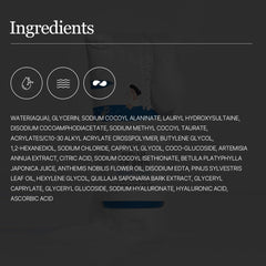 ROUND LAB Birch Juice Moisturizing Cleanser creamy foam for a comfortable cleanse.