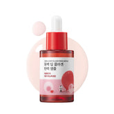 ROUND LAB Camellia Deep Collagen Ampoule bottle demonstrates hydrating, firming skincare.