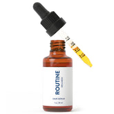 Routine Wellness hair serum bottle - plant-based formula for thinning hair support.