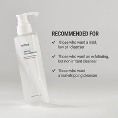 ROVECTIN Aqua Cleansing Gel fragrance-free label signals clean formula