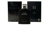 Royal Fragrance Double Black bottle front for confident daily scent