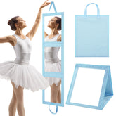 ROYALAY foldable mirror blue with extended view for outfits and movement