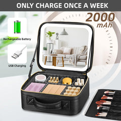 RRtide detachable 10x magnifying mirror aids precise eyeliner and lash line work