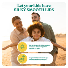Rubber Ducky lip sunscreen SPF 44 with vanilla flavor for kid-friendly application