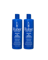 RUBEE body and hand lotion pack-2 shows non-greasy hydration for all-day moisture.