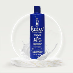 RUBEE cacao butter ingredients close-up, nourishing formula for sensitive skin.