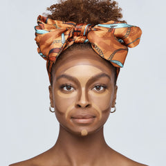 Ruby Kisses 3D Face Creator semi-matte finish close-up delivers natural-looking skin