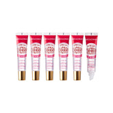 Ruby Kisses Broadway Vita-Lip Cherry gloss packaging is compact and travel-friendly for touch-ups.