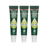 Ruby Kisses Hydrating Lip Oil RLO04D1 3-pack bottle offers long-lasting hydration