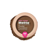Ruby Kisses Powder Foundation Cognac compact provides oil control for a natural matte finish.
