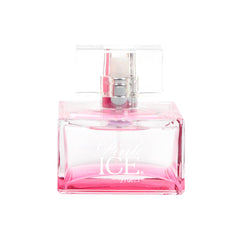 Rue 21 Pink Ice bottle—fruity floral scent for everyday wear and confidence.