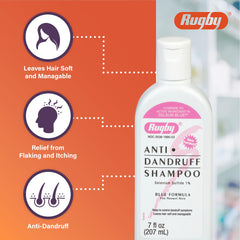 Rugby Labs selenium sulfide shampoo lather closeup showing cleansing action