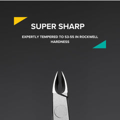 Rui Smiths cuticle nippers with French handle offer ergonomic grip and control.
