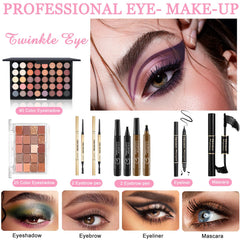 Ruicen makeup kit eyeshadow palette with many colors for diverse looks
