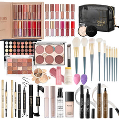 Ruicen makeup kit full-set packaging shows gift-ready presentation for beginners