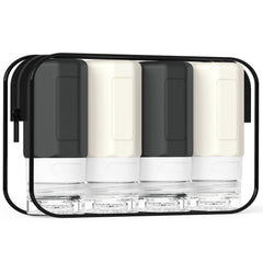 Ruinovate travel bottles 2oz packaging shows compact carry-on ready design for travelers
