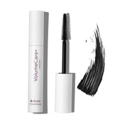 Rumi Cosmetiques VolumeCare+ mascara wand closeup for precise, clump-free application.