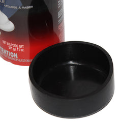 Reusable silicone Rust-O-Less cap on various cans reduces cleanup.