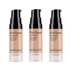 SACE LADY 3-pack concealer kit provides full coverage for uneven skin tone.