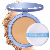 SACE LADY face powder compact delivering matte finish and even coverage for daily wear