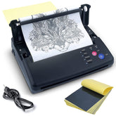 Sacnahe tattoo transfer machine front view shows a compact studio-ready design.