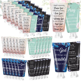 Sacubee Christian hand cream bulk pack-shot showing travel-friendly moisture for dry hands
