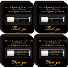 Sacubee lip balm packaging in cool black and gold, premium gift presentation.