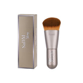 SaDM Shiny Kabuki angled blender brush top view for precise powder application and seamless blend.
